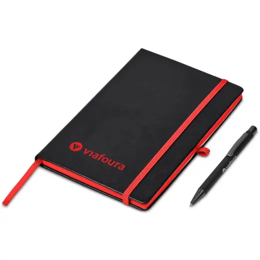 Altitude Carlton Notebook & Pen Set Branded